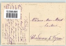 3954 Leukerbad Loèche-les-Bains - Ort handschriftlich