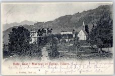 Villars VD - Hotel Grand Muverau, Kirche