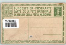 6441 Rütli - Bundesfeier AK sign.