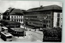 2300 La Chaux-de-Fonds Foto AK Omnibus O-Bus