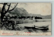 Walensee Wallensee 1906 - Am Walensee Ruderboote