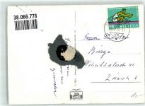 8274 Gottlieben 1962 Gebrauchsspuren Fliegeraufnahme Insel Reichenau