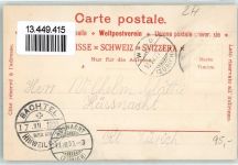 8342 Wernetshausen 1900 Lithographie Hotel Bachtel Kulm Aussichtsturm