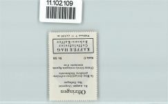 4665 Oftringen - Vignette Wappen Kaffee Hag ca 1920-1940