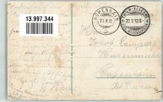 Thun Kaserne Militär Schweiz 1912 Künstlerkarte