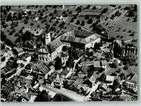 6285 Hitzkirch - Teilansicht Kirche Luftaufnahme Feldpost