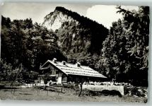 2103 Noiraigue 1962 Foto AK Gasthaus Ferme robert