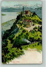 8143 Uetliberg - Restaurant Uto Kulm Bergbahn Zeichnung