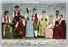 9050 Appenzell Hirschberg - Trachten, Musiker AKU2