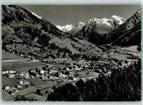 7250 Klosters - Gesamtansicht mit Silvrettagruppe