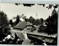 8575 Bürglen TG - Schloss Ev. Kirche Thurbrücke
