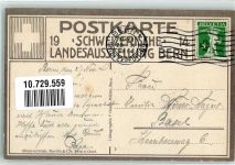 3000 Bern Berne 1914 Foto AK Landes- Ausstellung