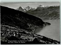 3655 Sigriswil Gebrauchsspuren Fliegeraufnahme Eiger Mönch Jungfrau