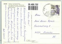 3718 Kandersteg - Hellhorn Dündenhorn Vogelschau