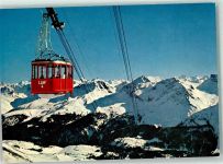 7050 Arosa Foto AK Seilbahn Weisshorn Foto Benker