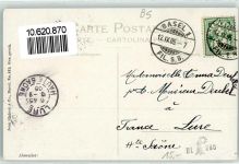 4000 Basel Bâle 1905 - Wettsteinbrücke Münster