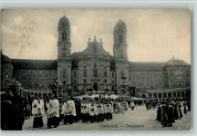 8840 Einsiedeln Horgenberg b. Einsiedeln - Prozession Kloster