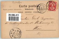 Kinder Edelweiss Blumen Verlag Kaiser Nr.459 Tracht Schweiz 1898 Lithographie