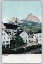 6430 Schwyz - Hauptstrasse , Marke entfernt