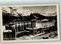 7500 St. Moritz 1939 - Palace Hotel im Winter, gute Erhaltung AK