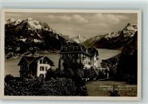 6377 Seelisberg 1930 Foto AK Hotel Bellevue , Verlag Goetz 2679 AK