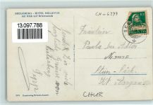 6377 Seelisberg 1930 Foto AK Hotel Bellevue , Verlag Goetz 2679 AK