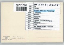 6912 Pazzallo - Teilansicht, See, Monte Bre