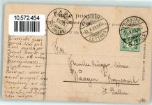 1905 Lithographie Frau aus Inner-Rhoden AK