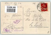 2108 Couvet 1921 - Gasthaus Cafe Montagnard