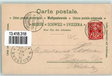 9428 Walzenhausen 1901 Lithographie Gruss aus