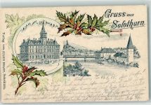 4500 Solothurn Soleure 1905 Lithographie Ziegler Zahnarzt