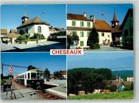 1400 Cheseaux-Noréaz - Eisenbahn Kirche