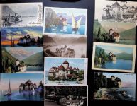 Chillon Chateau Posten 21 bis 100 AK Lot mit 32 AK