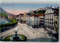 6900 Lugano Foto AK Hotel Walter Quai