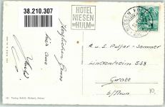 Niesen Foto AK Bergbahn Niesenbahn