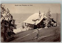 1807 Blonay Winter Gasthaus Restaurant des Pléiades