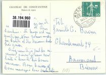 1585 Salavaux 1962 Foto AK Schloss de Constantine