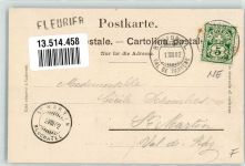 2114 Fleurier 1902 - Hotel de la Croix-Bleue