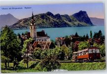 6354 Vitznau - Bürgenstock, Rigibahn, Kirche