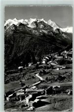 3934 Zeneggen - Mischabelgruppe Balfrin und Nadelgrat