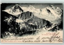 Schynige Platte 1901 - Jungfrau Mönch EIger