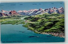 9400 Rorschach - Vogelschau Rheintal