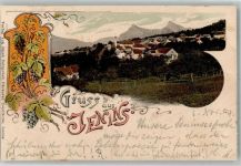 7307 Jenins 1904 Gebrauchsspuren beschnitten Wein