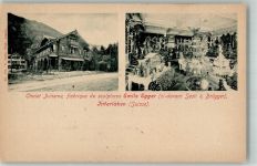 3800 Interlaken Foto AK Chalet Minverve Fabrik Egger, emil