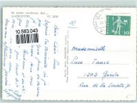 1923 Les Marécottes Gebrauchsspuren Fliegeraufnahme