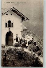 1925 Finhaut - Une procession