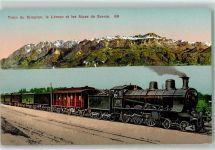 Genfersee Lac Leman - Train du Simplon Alpes Savoie