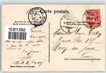 1180 Rolle 1907 - Schloss mit Blumen umrahmt