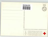 Für das Schweizer Rote Kreuz 1944 Bundesfeier / Pro Patria Schweiz Künstlerkarte