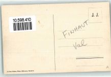 1925 Finhaut Gebrauchsspuren Kirche